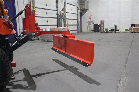 HHBB2: Back Plow Blade with 54" Snow Plow Blade - Heavy Hitch - Compact Tractor Attachments