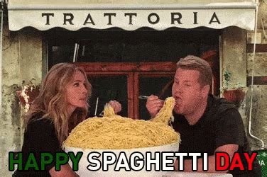 Happy Spaghetti Day Pasta GIF - Happy Spaghetti Day Spaghetti Day Pasta ...