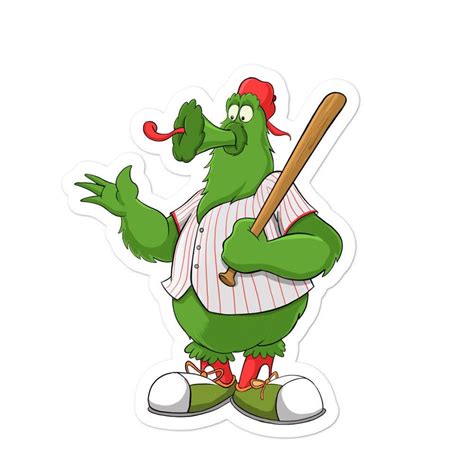 Philadelphia Phillies Phanatic Baseball Mascot Bubble-free - Etsy