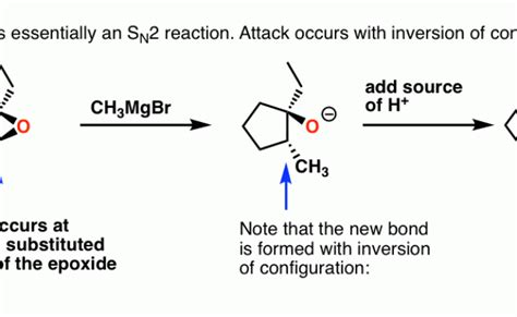 The Mechanism Of Grignard Reaction With Epoxides Organic Chemistry ...