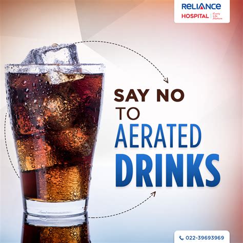 Say NO to aerated drinks