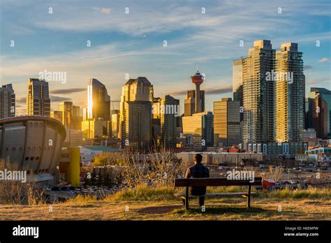 Skyline, Calgary, Alberta, Canada Stock Photo - Alamy