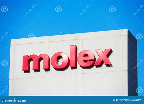 Molex Logo and Sign at Silicon Valley Headquarters Editorial Image - Image of francisco ...