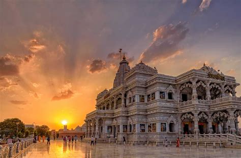 Prem Mandir Vrindavan Wallpapers - Top Free Prem Mandir Vrindavan ...