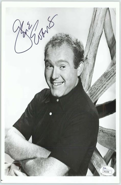 GENE EVANS ACTOR, DECEASED SIGNED 8X10 JSA AUTHENTICATED COA #P41598