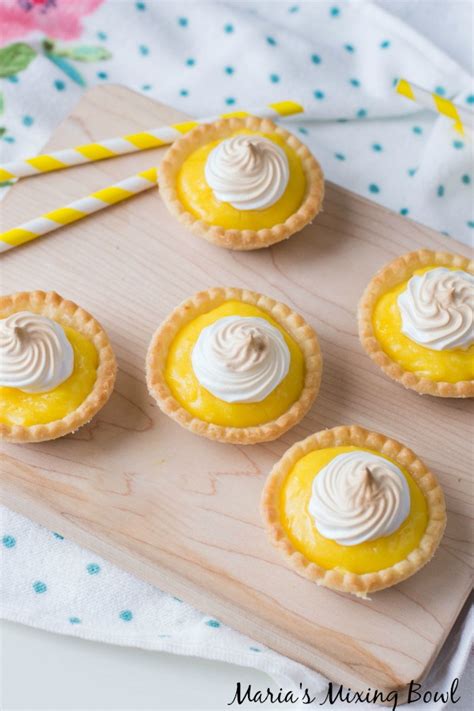 Mini Lemon Meringue Pies - Maria's Mixing Bowl