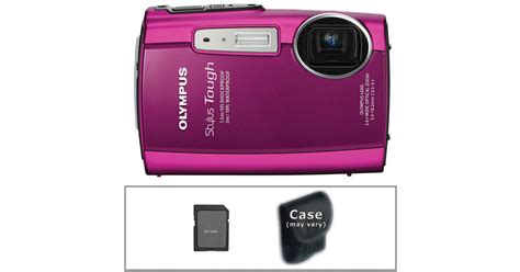 Olympus Stylus Tough 3000 Digital Camera with Basic Accessory