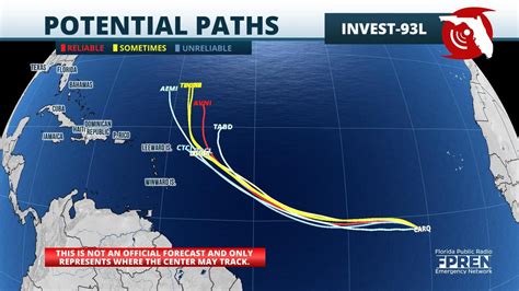 Tropical Storm Bret unlikely to become a hurricane | WJCT News 89.9