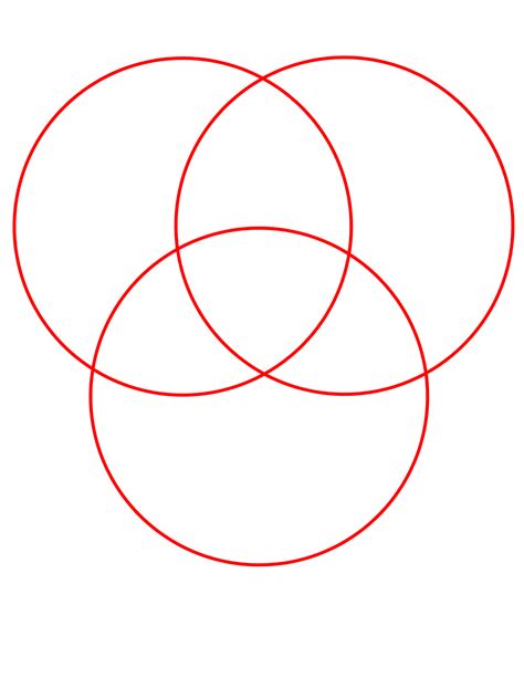 Blank Venn Diagram With 2 Circles - ClipArt Best