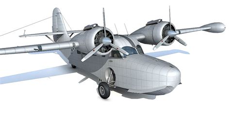 Grumman G-21 Goose 3d model