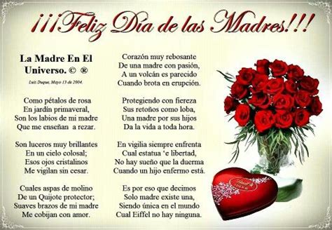 Feliz día de la madre