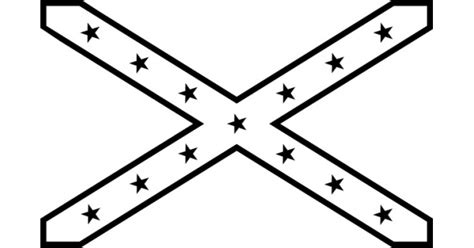 CONFEDERATE / REBEL FLAG DECAL / STICKER 51