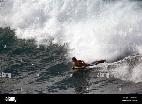 Surfing at Honolua Bay, Maui Hawaii Stock Photo - Alamy