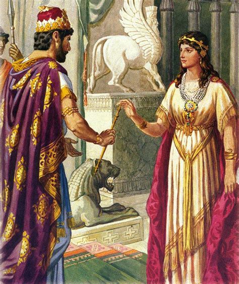 Xerxes the Great with Queen Esther | Persian warrior, Persian women, Ancient persian art