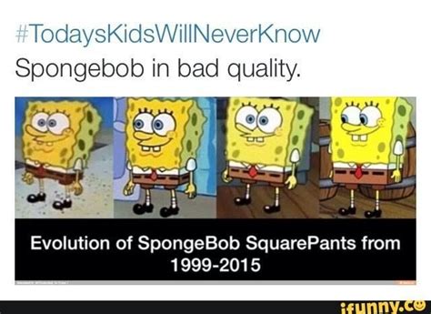 Evolution Of Spongebob