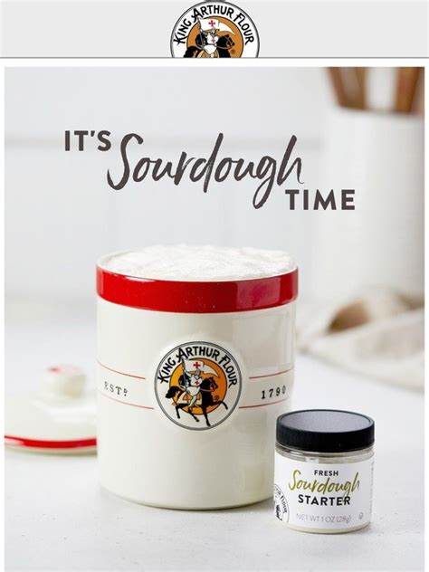 King Arthur Baking Company: Our sourdough starter is on sale! | Milled