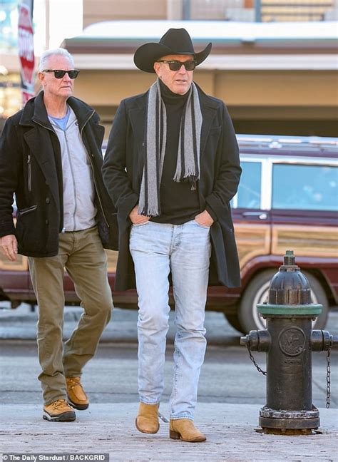 Kevin Costner Embraces Country Style in Aspen, Sporting a Cowboy Hat ...