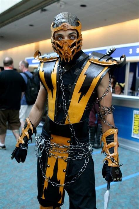 Great Scorpion Costume | Mortal kombat costumes, Cosplay costumes ...