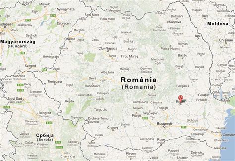 Buzau Map - Romania