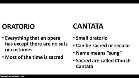 Oratorio Vs Cantata: Understanding The Differences – SkinTots.com