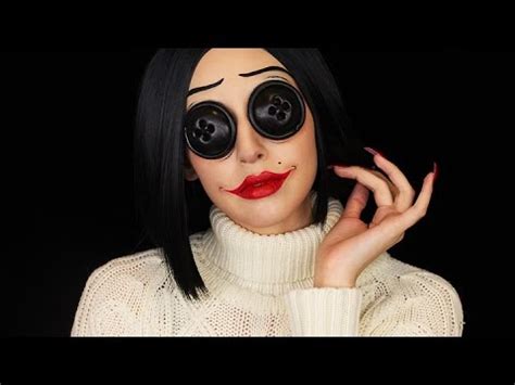 Coraline Other Mother Makeup | Halloween 2016 - YouTube