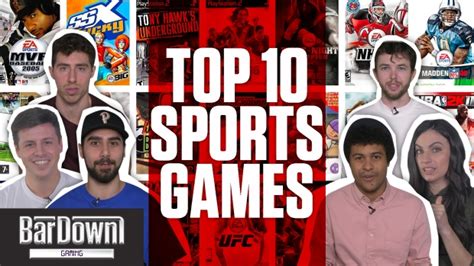 The BarDown team ranks the Top 10 sports video games of all-time ...