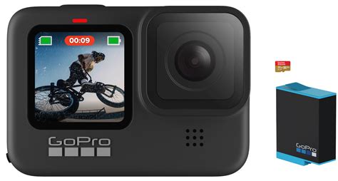 HERO9 Black 5K Video 20MP Streaming Camera & Bundles | GoPro