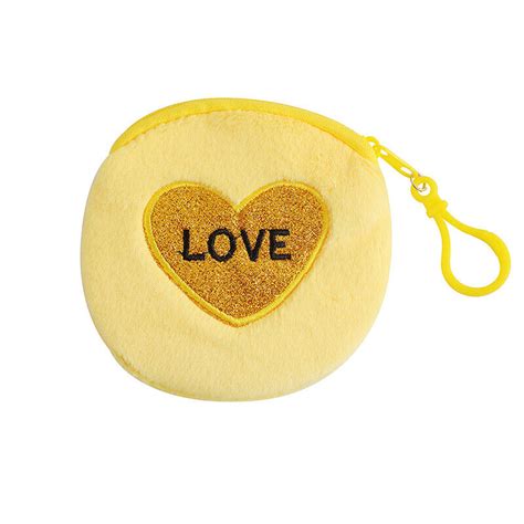 2024 Round Love Coin Purse With Keyring Valentine's Day Gift Girls Mini Walle Sp | eBay