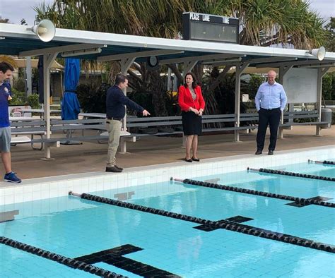 The QLD Premier Visits Gladstone Aquatic Centre