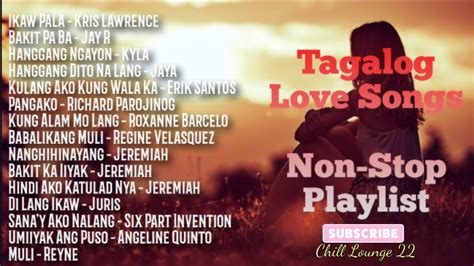 Tagalog Love Songs (Non-Stop Playlist) - YouTube