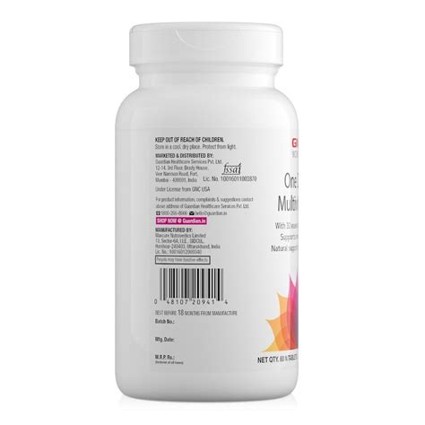 GNC Women’s One Daily Multivitamin – Supports Immune Health and Healthy Skin – 60 Tablets ...