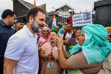 Manipur | Congress leader Rahul Gandhi meets Manipur civil society organisations in Imphal ...