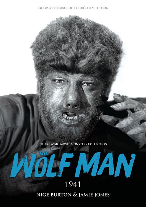 The Wolf Man 1941 Deluxe Signed H/back - Classic Monsters Shop