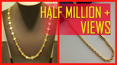 10 Gram Gold Chain Designs With Price - YouTube