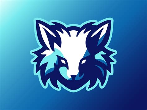 Arctic Fox Mascot Logo by Richard McMasters on Dribbble