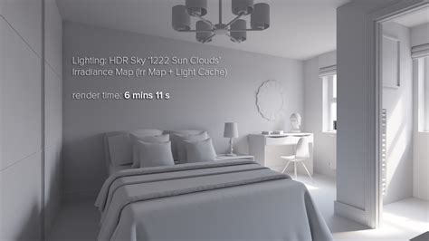 Using HDR Lighting for Interiors, and Comparing V-Ray Renders - Lesterbanks