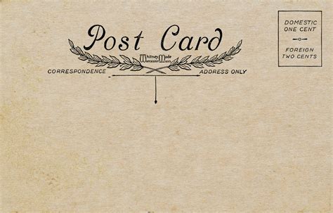 Postcard Old Vintage Background Free Stock Photo - Public Domain Pictures