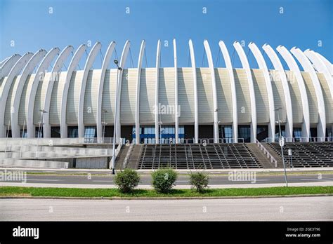 The arena of the stadium of the football team Dinamo Zagreb, in Zagreb, Croatia Stock Photo - Alamy