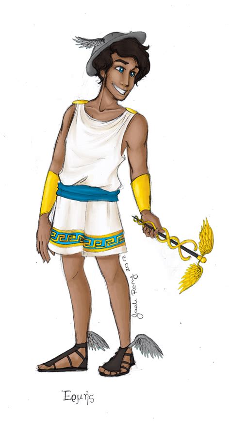 Greek God: Hermes by JadeAriel on DeviantArt