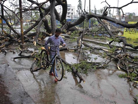 Cyclone Inflicts Massive Damage Along Indian Coast : NPR