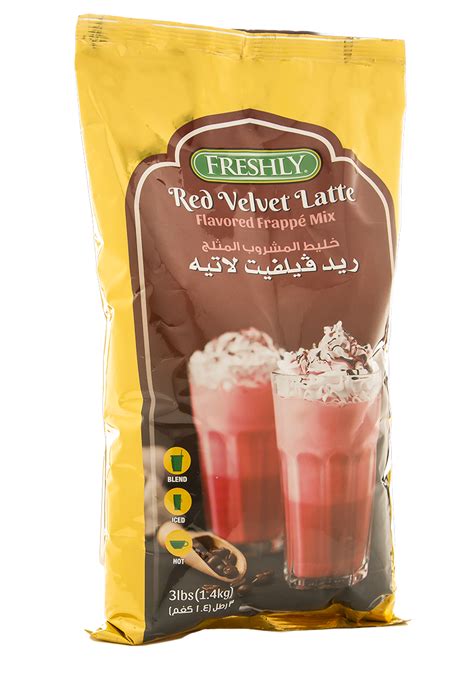 Red Velvet Latte - Freshly