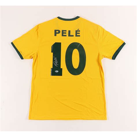 Pele Signed Jersey (Beckett COA) | Pristine Auction