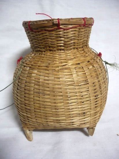 Thai Style Creel Fishing Basket work