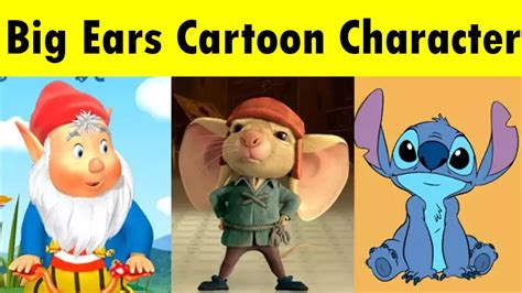 😱 Most Iconic Big Ears Cartoon Character With Fun Facts