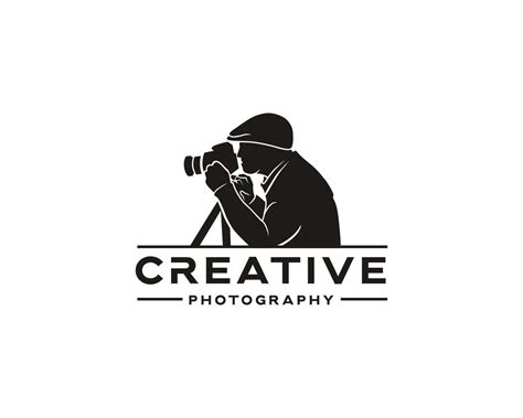 Vintage creative photography Logo design for photographer or content ...