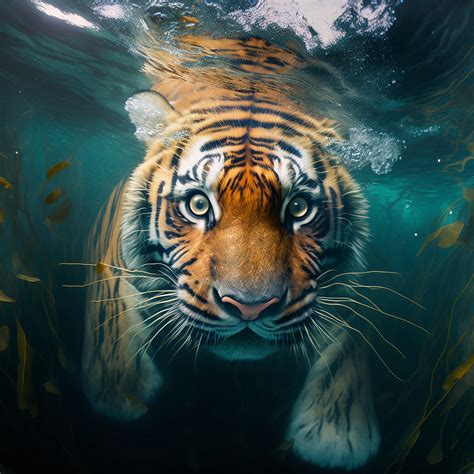 A Tiger Swimming Underwater photo & image | hdri & tm, fotos, art images at photo community