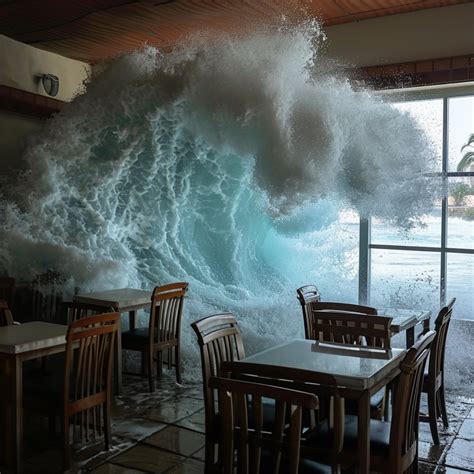 Massive rogue wave in Marshall Islands