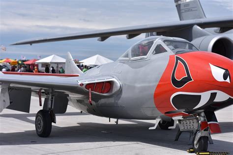 Canadian de havilland vampire I spotted at an air show yesterday ...