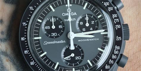 UK Swiss Made Replica Omega × Swatch MoonSwatch Mission to Mercury » 1: ...