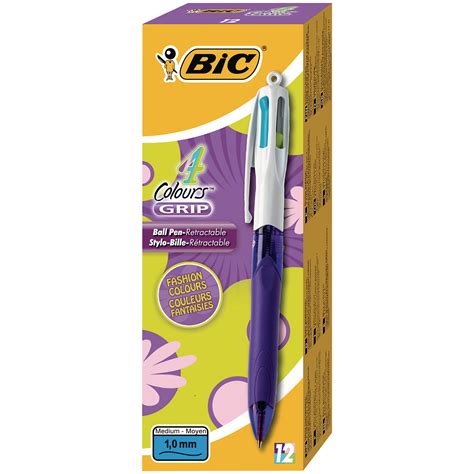 BIC 4-Color Ballpoint Pen Pens & Refills Ballpoint Pens